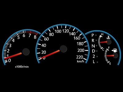 compteur vitesse temporaire